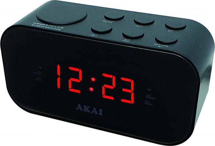 Akai Professional ACR-3088 orologio radio digitale nero