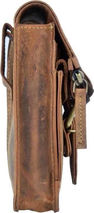 Produktbild Greenburry Vintage Gürteltasche Leder 10 cm