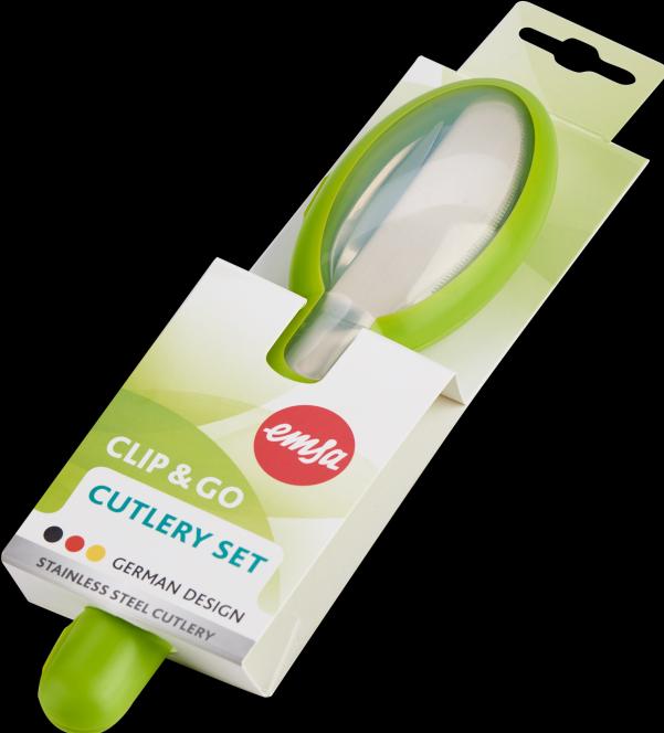 Immagine prodotto Emsa Clip & Go (3 Pezzo/i, Set di posate)