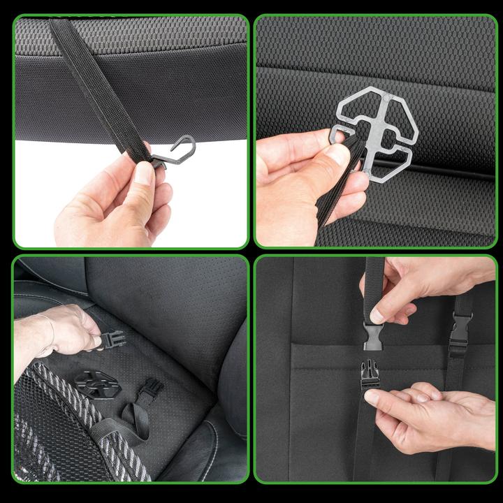 Actual product image CarComfort Bamboo seat cover