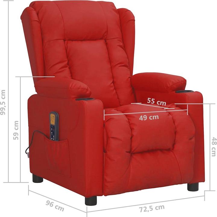 Immagine prodotto VidaXL Sedia da massaggio elettrica