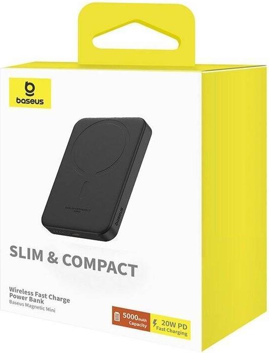 Actual product image Baseus Magnetic Mini (5000 mAh, 20 W, 19.25 Wh)