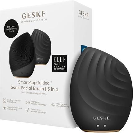 Immagine prodotto Konjac Sponge Soniczna szczoteczka do czyszczenia twarzy 5w1 Geske z Aplikacja (szary)
