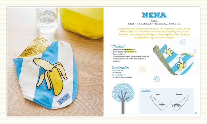 Actual product image Erstausstattung für Babys nähen – aus Jersey (German, Sonja Hahn-Schmück, 2021)