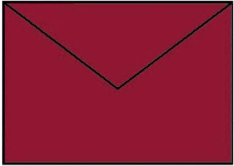 Immagine prodotto Rössler Busta Paperado C6 SF rosso a coste (C6, 1 x)