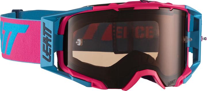 Leatt Brille Velocity 6.5 Pink/Cyan Rose get. (Cyan Rose get., Pink, Rose)