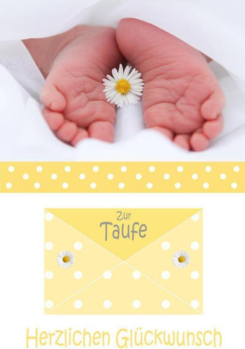 Actual product image Greeting Card For Baptism (1 pcs.)