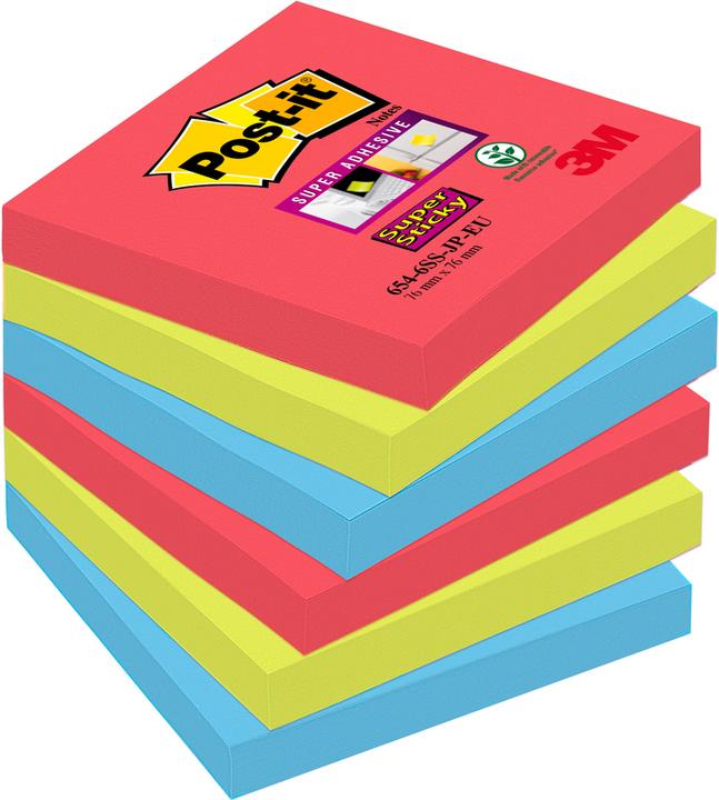 Actual product image Post-it Z-Notes Jewel Pop (76 x 76 mm)