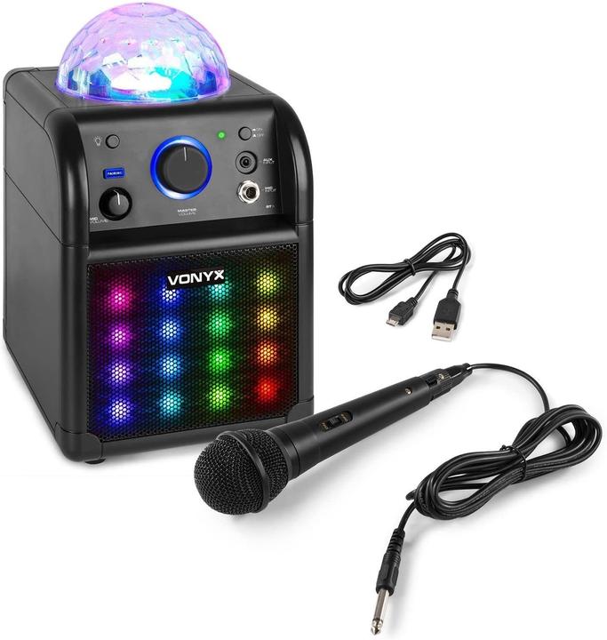 Vonyx Karaoke SBS50B-Plus (Aktiv, 1x 50 W)