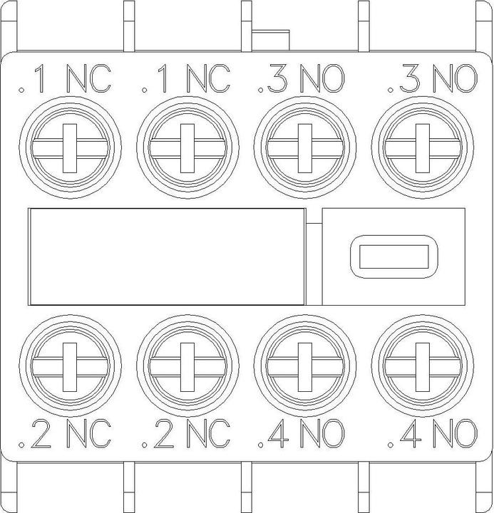 Actual product image Siemens Auxiliary switch for contactor