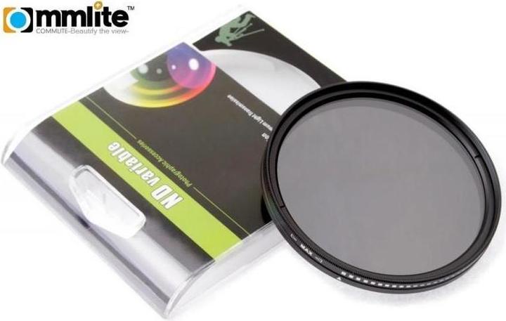 Actual product image Commlite ND Filter variable Fader - 82 mm (82 mm, Graduated neutral density filter)