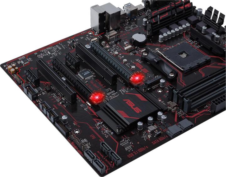 Image du produit ASUS Prime B350-Plus (AM4, AMD B350, ATX)