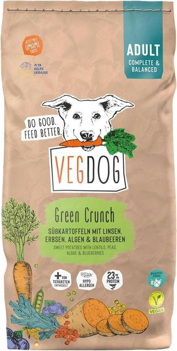 Produktbild Vegdog Green Crunch (Adult, 1 Stk., 2000 g)