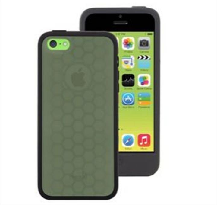 Produktbild Moshi Origo Silikonhülle für iPhone 5C Graphite Black (Apple iPhone 5c)