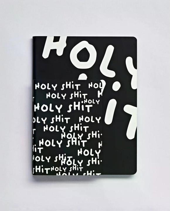 Produktbild Nuuna Graphic S, Holy Shit (108 x 151 mm, Kariert, Weicher Einband)