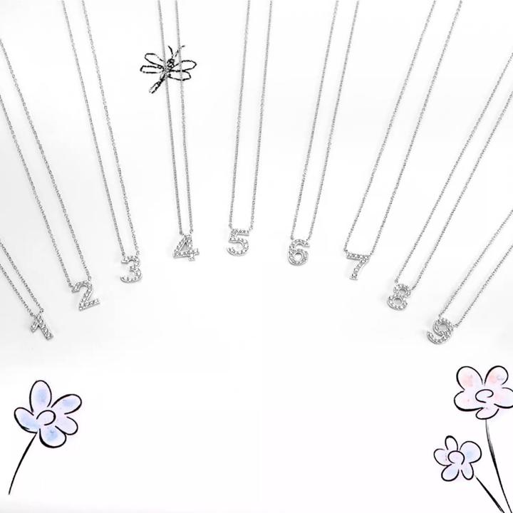 Produktbild La Petite Story Lucky Number 7 Halskette (Edelstahl, 42 - 45 cm)