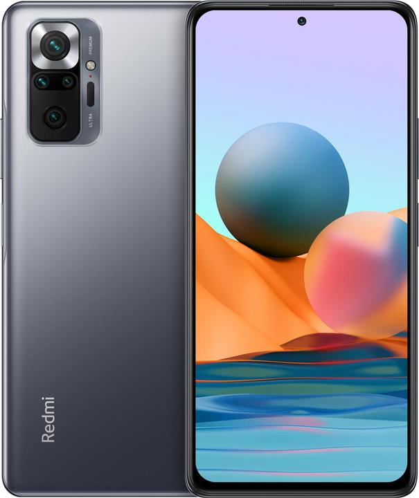 Xiaomi Redmi nota 10 Pro (128 GB, Onice grigio, 6.67", Doppia SIM, 108 Mpx, 4G)