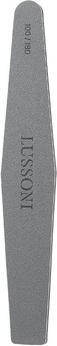 Actual product image Tools for Beauty T4B LUSSONI MYLAR Trapezoid Nail File 100/180 Grit for Gel or Acrylic Nails