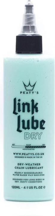 Immagine prodotto Peaty's Lubrificante Link Lube Dry (120 ml, Detergente per catena)