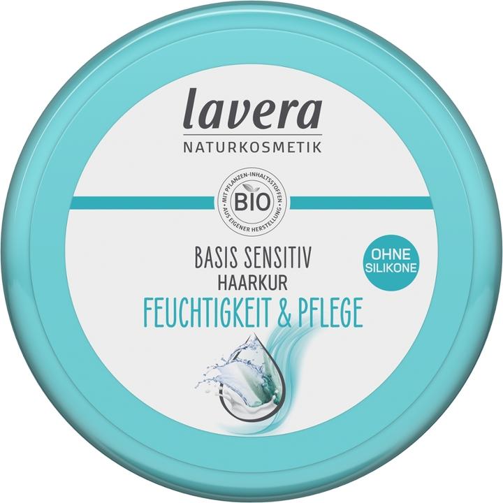 Actual product image Lavera Basis Sensitive Hair Treatment Moisture & Care 200ml (Body cream, 200 ml)