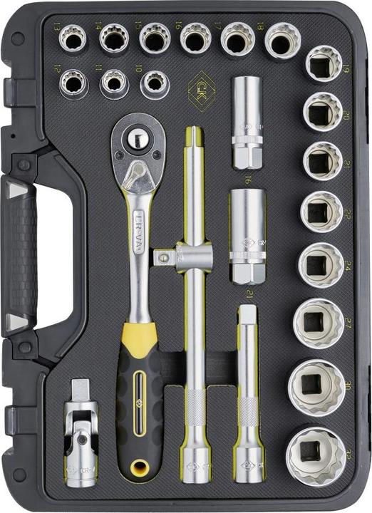 Actual product image C.K Magma Socket wrench set, 1/2", 24 pieces (1/2")