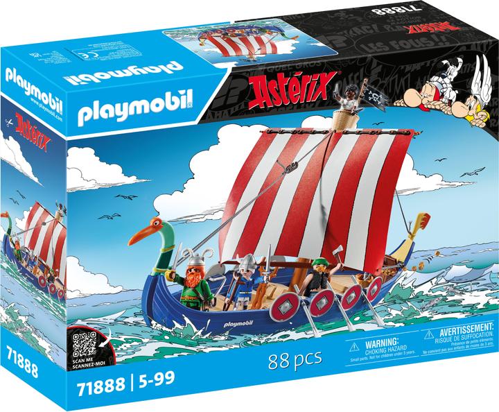 Playmobil Pirate ship (71888, Playmobil Asterix)