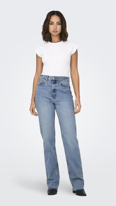 Immagine prodotto Only OnlRiley Life Jeans a vita alta dritti aderenti Jeans a vita dritta (W29/L34)