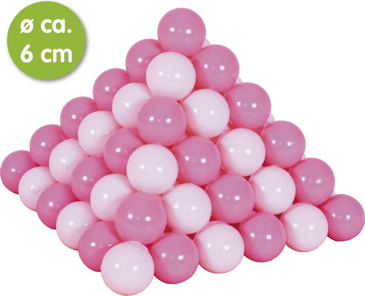 Produktbild Knorrtoys Bälleset ca. Ø6 cm - 100 balls/soft pink