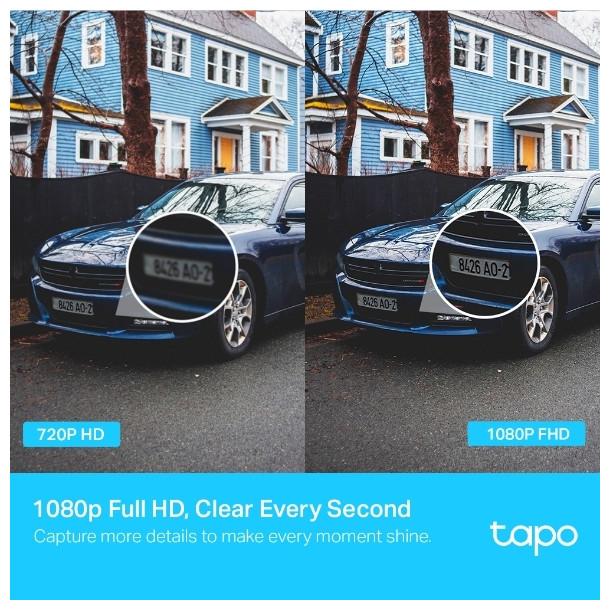 Produktbild TP-Link Tapo C520WS 4MP 360° Outdoor Kamera MicroSD (2560 x 1440 Pixels)