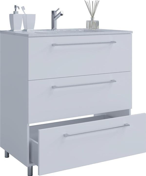 Produktbild VCM 2.-tlg. Waschplatz Waschtisch Schubo Schublade