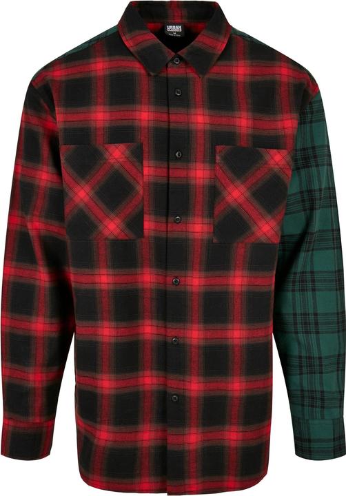 Produktbild Urban Classics Oversized Mix Check Shirt - 17008 (XL)