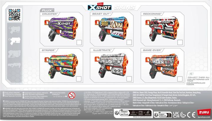 Produktbild Shot X-SHOT-SKINS-FLUX,S1