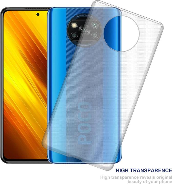 Actual product image Cadorabo TPU Ultra Slim AIR Cover (Xiaomi Poco X3 NFC)