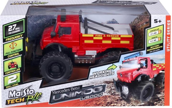 Immagine prodotto Maisto Mercedes Unimog U5000 Vigili del fuoco