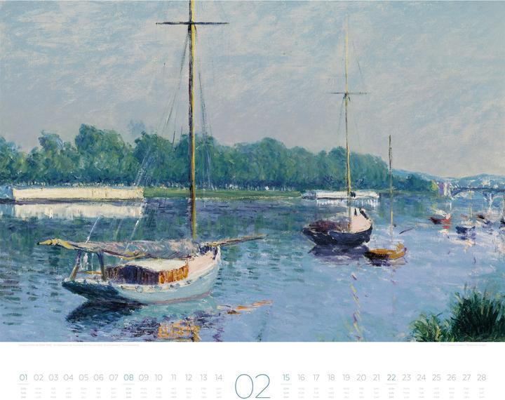 Actual product image Die Kunst der Stille Kalender 2026 (54 x 48 cm, Hardcover, French, German, English)