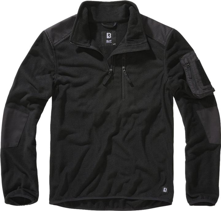 Produktbild Brandit Fleecepullover Ripstop Grösse 3XL Farbe Schwarz (3XL)