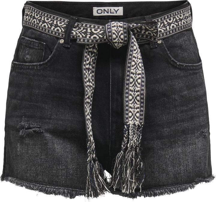Image du produit Only ONLROBYN Sehr hohe Taille Gerade geschnitten Jeans-Shorts Jeans-Shorts (XL)