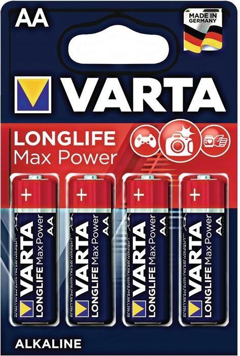 Immagine prodotto Varta LongLife Max Power (4 pz., AA, 2980 mAh)