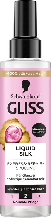 Actual product image Gliss Hair conditioner Liquid Silk Express 200 ml1 piece (200 ml)