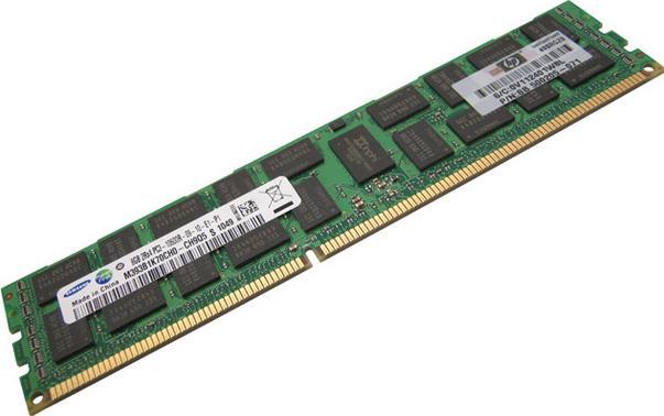 Image du produit HPE 8 Go PC3-10600 (DDR3-1333) x1 (1 x 8GB, 1333 MHz, RAM DDR3, DIMM)