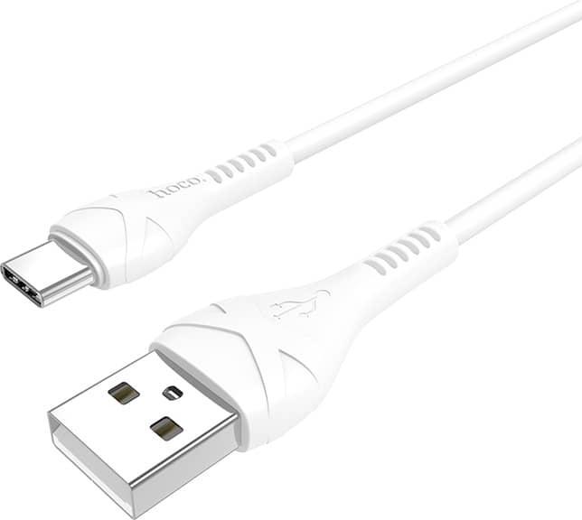 Produktbild Hoco X37 Cool power charging data cable für Typ-C, 0,5 Meter, weiss (0.50 m)