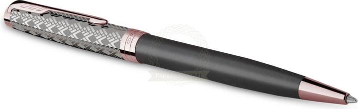 Actual product image Parker Ballpoint pen Sonnet Prem. Metal & Grey P.G.C. sw M (Grey, Pink gold, Metallic, 1 x)