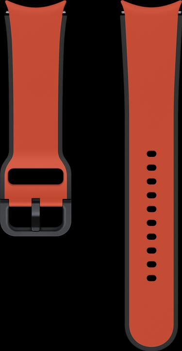 Image du produit Samsung Bracelet sport Two-tone Sport Band Brick Red (20 mm, Fluoroélastomère)