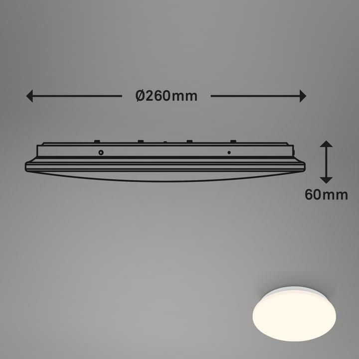 Actual product image Briloner LED ceiling light (1300 lm)