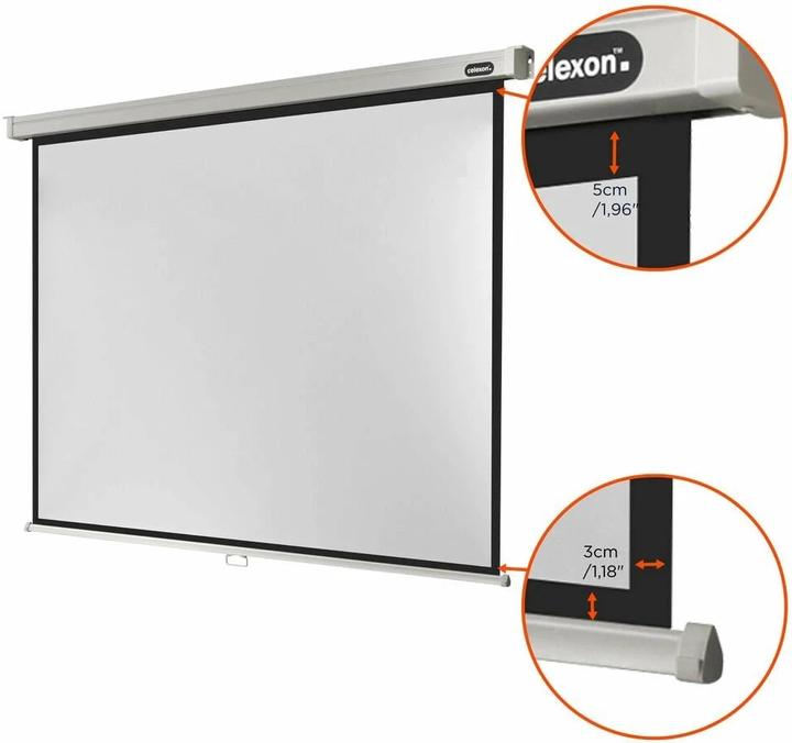 Actual product image Celexon Rollo Professional, Canvas, 4:3 (103.54", 4:3)