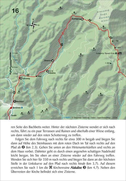 Actual product image Türkei: Lykischer Weg (German, Raffaele Nostitz, Michael Hennemann, 2024)