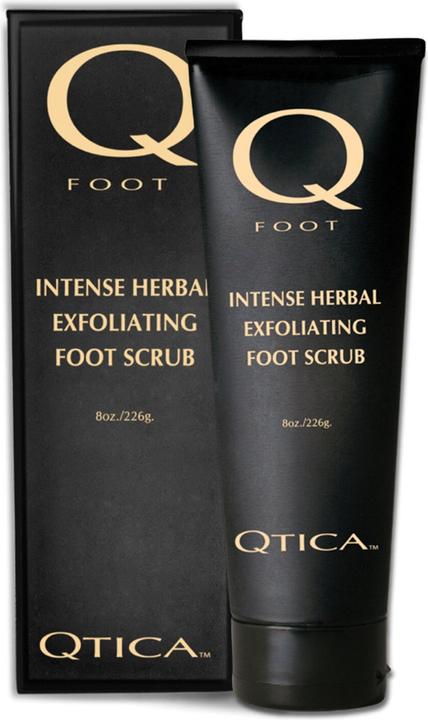 Immagine prodotto Qtica Scrub piedi esfoliante intenso alle erbe (Deodorante per piedi e polvere)