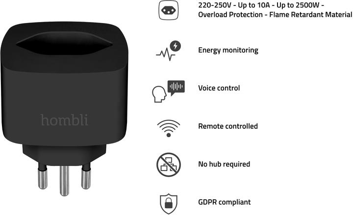 Produktbild Hombli Smart Swiss Socket 2+1