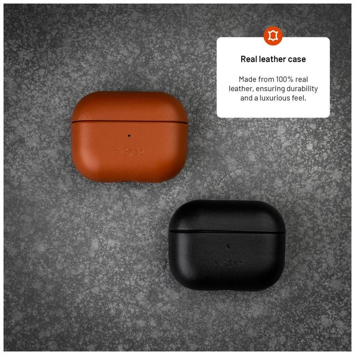 Immagine prodotto Fixed PodsLeather per Apple Airpods 3, marrone (Borsa per cuffie)