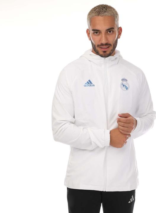 Immagine prodotto adidas Giacca a Vento Real Madrid CF Con Cappuccio Uomo (XS)